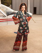 Maria Osama Khan Retro Ready to Wear 2 Piece Suit - URBANE