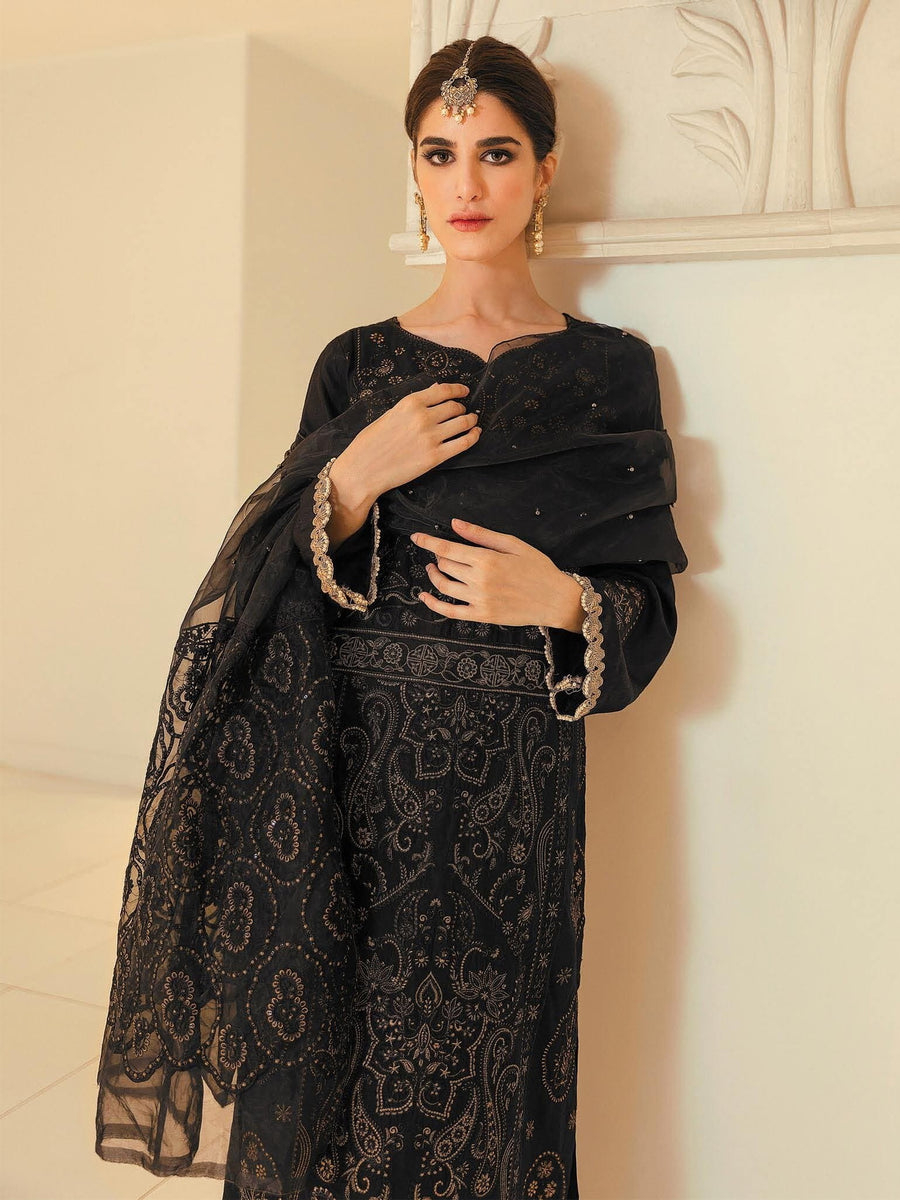 RajBari Fall Winter Embroidered ChikanKari Unstitched 3 Piece Suit - 07B - FaisalFabrics.pk