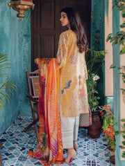 RajBari Premium Festive Embroidered Lawn Collection 2020 3pc Suit D-3B - FaisalFabrics.pk