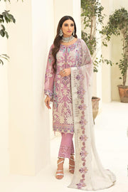 Ramsha Chevron Vol-03 Luxury Chiffon Collection 2021 3pc Suit A-301 - FaisalFabrics.pk