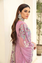 Ramsha Chevron Vol-03 Luxury Chiffon Collection 2021 3pc Suit A-301 - FaisalFabrics.pk