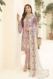 Ramsha Chevron Vol-03 Luxury Chiffon Collection 2021 3pc Suit A-301 - FaisalFabrics.pk