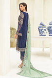 Ramsha Chevron Vol-03 Luxury Chiffon Collection 2021 3pc Suit A-306 - FaisalFabrics.pk