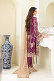 Ramsha Chevron Vol-03 Luxury Chiffon Collection 2021 3pc Suit A-307 - FaisalFabrics.pk