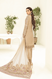 Ramsha Chevron Vol-03 Luxury Chiffon Collection 2021 3pc Suit A-312 - FaisalFabrics.pk