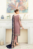 Ramsha Luxury Embroidered Chiffon Unstitched 3Pc Suit F-1902 - FaisalFabrics.pk