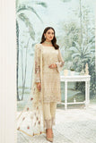 Ramsha Luxury Embroidered Chiffon Unstitched 3Pc Suit F-1904