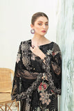 Ramsha Luxury Embroidered Chiffon Unstitched 3Pc Suit F-1907 - FaisalFabrics.pk