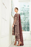 Ramsha Luxury Embroidered Chiffon Unstitched 3Pc Suit F-1911 - FaisalFabrics.pk