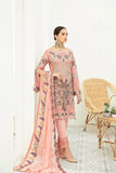 Ramsha Luxury Embroidered Chiffon Unstitched 3Pc Suit F-1912