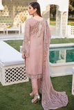 Ramsha Vol-20 Embroidered Luxury Chiffon Unstitched 3PCS Suit F-2011 - FaisalFabrics.pk