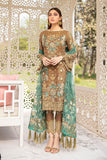 Ramsha Vol-20 Embroidered Luxury Chiffon Unstitched 3PCS Suit F-2012 - FaisalFabrics.pk