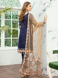 Ramsha Minhal Vol 2 Embroidered Organza Collection 2020 3Pc Suit M-201 - FaisalFabrics.pk