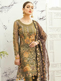 Ramsha Minhal Vol 2 Embroidered Organza Collection 2020 3Pc Suit M-203 - FaisalFabrics.pk