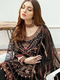 Ramsha Minhal Vol 2 Embroidered Organza Collection 2020 3Pc Suit M-204 - FaisalFabrics.pk
