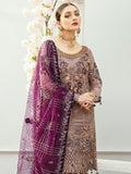 Ramsha Minhal Vol 2 Embroidered Organza Collection 2020 3Pc Suit M-205 - FaisalFabrics.pk
