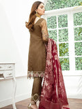 Ramsha Minhal Vol 2 Embroidered Organza Collection 2020 3Pc Suit M-206 - FaisalFabrics.pk