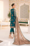 Ramsha Minhal Vol 3 Embroidered Chiffon Unstitched 3Pc Suit M-301 - FaisalFabrics.pk