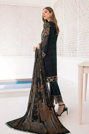 Ramsha Minhal Vol 3 Embroidered Chiffon Unstitched 3Pc Suit M-303 - FaisalFabrics.pk