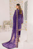 Ramsha Minhal Vol 3 Embroidered Chiffon Unstitched 3Pc Suit M-306 - FaisalFabrics.pk