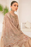 Ramsha Minhal Vol 3 Embroidered Chiffon Unstitched 3Pc Suit M-310 - FaisalFabrics.pk