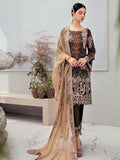 Ramsha Rangoon Luxury Chiffon Vol-6 Embroidered 3Pc Suit D-606 - FaisalFabrics.pk