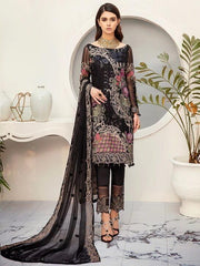 Ramsha Rangoon Luxury Chiffon Vol-5 Embroidered 3Pc Suit D-503 - FaisalFabrics.pk
