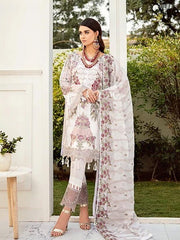 Ramsha Rangoon Luxury Chiffon Vol-5 Embroidered 3Pc Suit D-511 - FaisalFabrics.pk