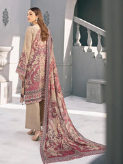 Ramsha Riwayat Luxury Linen Embroidered Unstitched 3Pc Suit R-105 - FaisalFabrics.pk