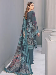 Ramsha Riwayat Luxury Linen Embroidered Unstitched 3Pc Suit R-108 - FaisalFabrics.pk