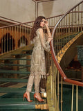 Ramsha Luxury Chiffon Vol-18 Embroidered 3Pc Suit F-1801 - FaisalFabrics.pk
