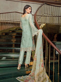 Ramsha Luxury Chiffon Vol-18 Embroidered 3Pc Suit F-1802 - FaisalFabrics.pk