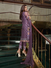 Ramsha Luxury Chiffon Vol-18 Embroidered 3Pc Suit F-1806 - FaisalFabrics.pk