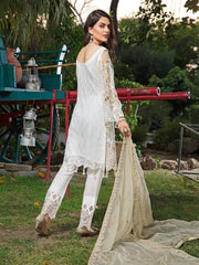 Ramsha Luxury Chiffon Vol-18 Embroidered 3Pc Suit F-1807 - FaisalFabrics.pk