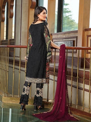 Ramsha Luxury Chiffon Vol-18 Embroidered 3Pc Suit F-1810 - FaisalFabrics.pk