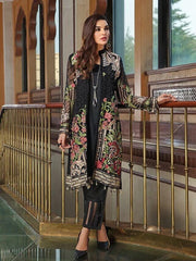 Ramsha Luxury Chiffon Vol-18 Embroidered 3Pc Suit F-1810 - FaisalFabrics.pk