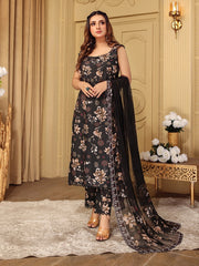 Rang e Bahar by Humdum Unstitched Printed Lawn 3Pc Suit D-05