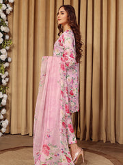 Rang e Bahar by Humdum Unstitched Printed Lawn 3Pc Suit D-09