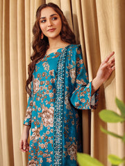 Rang e Bahar by Humdum Unstitched Printed Lawn 3Pc Suit D-10