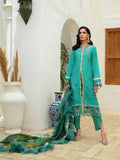 Roheenaz Embroidered Lawn Unstitched 3Pc Suit RNZ-04A Forest Dream