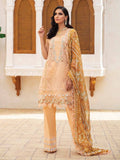 Roheenaz Embroidered Lawn Unstitched 3Pc Suit RNZ-08A Peach Peony