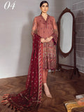 XENIA Formals Rohtas Wedding Edition Embroidered 3pc Suit R-04 Aryan - FaisalFabrics.pk