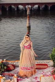 Sumaria’s Couture Bridal Stitched 3Pc Suit - Royale