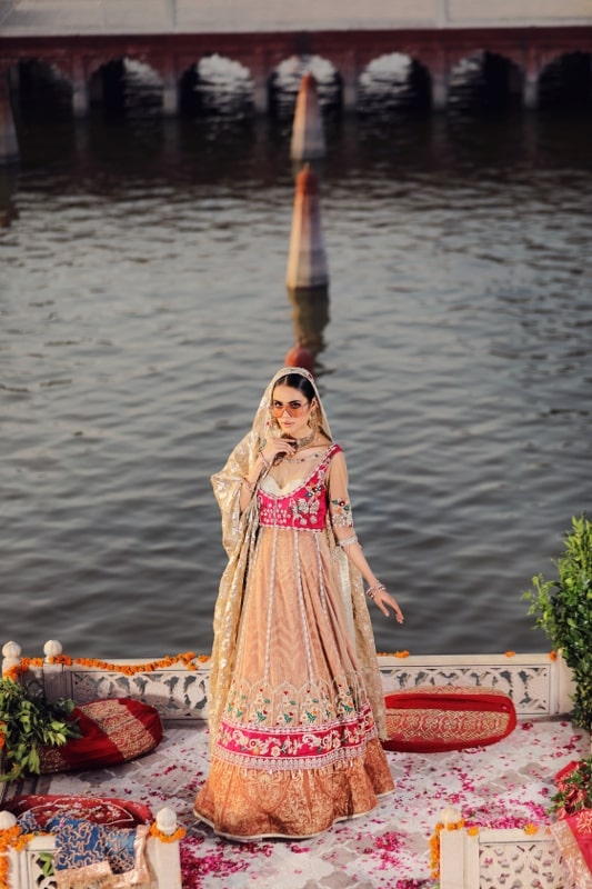 Sumaria’s Couture Bridal Stitched 3Pc Suit - Royale