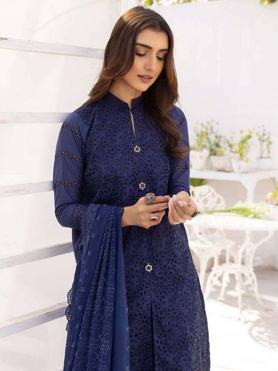 Sophia by Riaz Arts Embroidered Lawn Boring Unstitched 3Pc Suit D-04