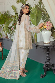 Serene Soiree Premium Formal Wedding Unstitched 3Pc Suit S-1032 PEARLY EVE - FaisalFabrics.pk