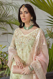 Serene Soiree Premium Formal Wedding Unstitched 3Pc Suit S-1035 LAGUNA - FaisalFabrics.pk