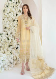 Serene Premium Embroidered Fleur 3Pc Chiffon Suit S-1060-A BLOOMING CEREUS