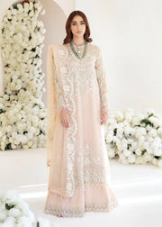 Serene Premium Embroidered Fleur 3Pc Chiffon Suit S-1062 GLORIOSA