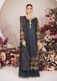 Serene Premium Embroidered Fleur 3Pc Chiffon Suit S-1068 NYMPHAEA